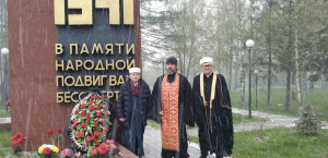 Имам Московской Соборной мечети Марат Аршабаев  принял участие в акции памяти воинам Великой Отечественной войны