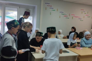  Итоговый урок прошел  в детской воскресной школе Духовного управления мусульман Тюменской области 