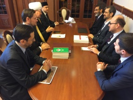 Встреча Муфтия Шейха Равиля Гайнутдина с руководством Фонда ИСАМ