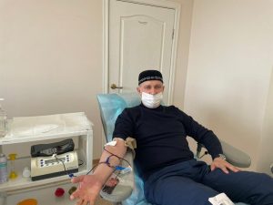 Балашовский имам-мухтасиб в 32-й раз стал донором крови