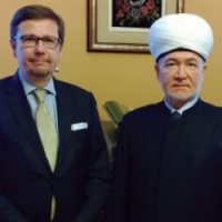 В адрес Муфтия Шейха Равиля Гайнутдина поступило  поздравление от Атика Али - Главы мусульманской общины Финляндии  