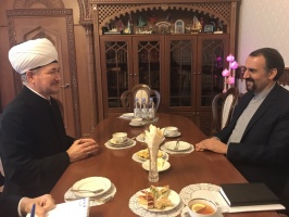سماحة المفتي يستقبل سعادة السفير الإيراني بموسكو 