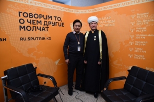 Муфтий Шейх Равиль Гайнутдин дал интервью ведущим кыргызским СМИ 