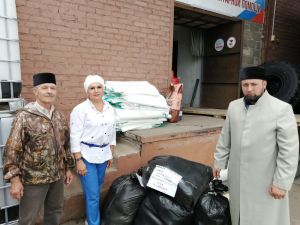 Единое духовное управление мусульман Красноярского края продолжает акцию "На фронт! На передовую!"