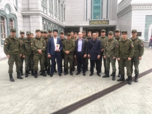 В Московской Соборной мечети состоялась экскурсия для военнослужащих