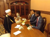 Председатель Совета муфтиев России встретился с Чрезвычайным и Полномочным послом Саудовской Аравии