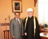 Председатель Совета муфтиев России встретился с Чрезвычайным и Полномочным Послом Кувейта