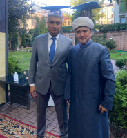عباسوف ينقل تهاني سماحة المفتي لشعب اوبكستان بمناسبة الذكرى 31 للاستقلال