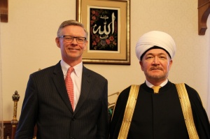 Mufti Sheikh Ravil Gaynutdin meets Ambassador of Sweden