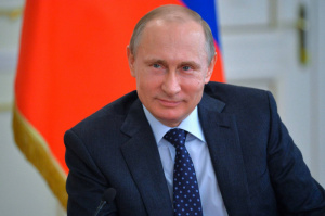 سماحة المفتي يهنئء الرئيس فلاديمير بوتين بعيد ميلاده الـ 68