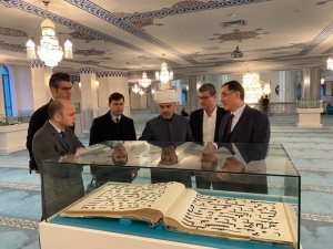 Московскую Соборную мечеть посетил омбудсмен Турции Шериф Малкоч