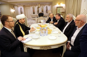 Визит палестинской делегации в Московскую Соборную мечеть