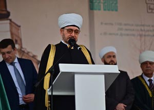 Выступление Муфтия Шейха Равиля Гайнутдина на церемонии закладки камня Нижегородской Ярмарочной мечети