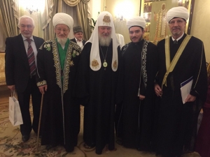 Дамир хазрат Гизатуллин принял участие в торжественном заседании Президиума Межрелигиозного совета России