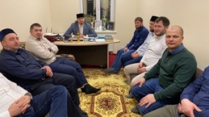 Муфтий  Ислям хазрат Дашкин провел рабочую встречу с религиозными деятелями Городищенского района