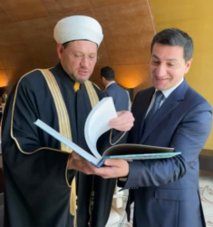 Встреча Д. Мухетдинова с помощником Президента Азербайджана