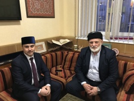 عباسوف يلتقي رئيس الإدارة الدينية في جمهورية أوسيتيا الشمالية 