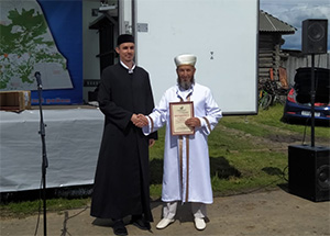 Сотрудник департамента внутренних дел ДУМ РФ принял участие в открытии мечети в Омской области