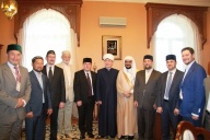 A meeting with the honourable guests of Moscow Halal Expo