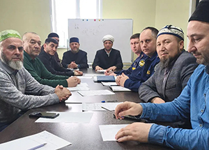 На базе ЕДУМ КК состоялась встреча сотрудников ГУФСИН и представителей этнических диаспор, посвященная воспитательной работе в тюрьмах