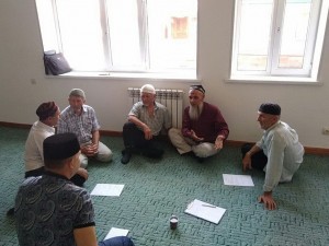  В Соборной мечети города Калининска Саратовской области состоялось ежеквартальное собрание мухтасибата