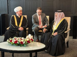 Муфтий Шейх Равиль Гайнутдин встретился с Королем Бахрейна