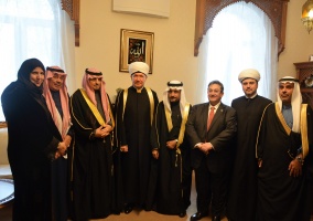 سماحة المفتي يستقبل معالي مساعد رئيس مجلس الشورى بالمملكة العربية السعودية 