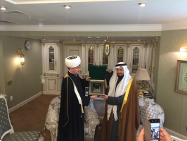 Mufti Sheikh Ravil Gaynutdin meets Deputy Minister of Awqaf of Kuwait