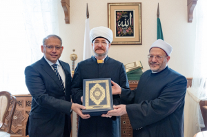 Встреча Муфтия Шейха Равиля Гайнутдина с Верховным муфтием Египта шейхом Шауки Аллямом