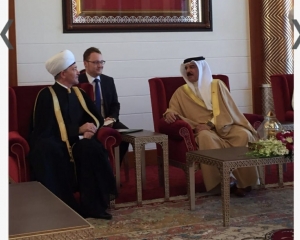 Муфтий Шейх Равиль Гайнутдин направил письмо с поздравлениями в адрес короля Бахрейна Хамада бин Исы Аль Халифы
