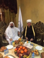 Встреча с шейхом Али Карадаги в Катаре 