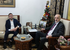 Зампред ДУМ РФ Ильдар Аляутдинов встретился с послом Сирии в РФ Башаром Джаафари