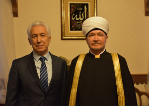 Муфтий Шейх Равиль Гайнутдин направил поздравление В.Васильеву, вступившему в должность главы Республики Дагестан