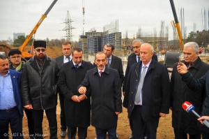 Делегация из Турецкой Республики посетила строительную площадку комплекса Соборной мечети в Симферополе