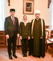Муфтий Шейх Равиль Гайнутдин встретился с Председателем мусульманской общины татар Финляндии Гультан Бедретдин
