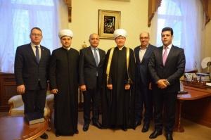 سماحة المفتي يستقبل سعادة سفير المملكة الأردنية الهاشمية بموسكو 