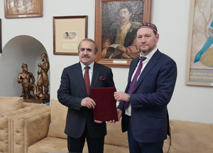 Подписан меморандум о сотрудничестве между Московским исламским институтом и Азербайджанским государственным музеем Низами