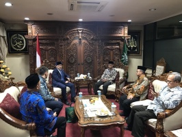 Rushan Abbyasov meets Muhammadiyah representatives