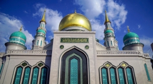 Джума намаз в Московской Соборной мечети