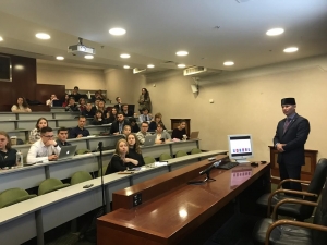 Айдар Газизов и сотрудники МЦСиС «Халяль» провели лекцию в МГИМО