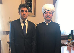 Рабочая встреча Муфтия Шейха Равиля Гайнутдина с ректором БИА Данияром Абдрахмановым