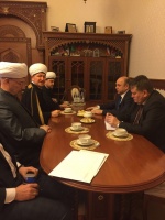 Муфтий шейх Равиль Гайнутдин принял представителей Департамента национальной политики и межрегиональных связей города Москвы  