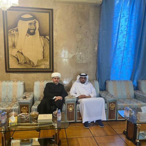 Рушан Аббясов посетил Посольство ОАЭ и выразил соболезнования в связи с уходом из жизни Президента страны Шейха Халифы бен Заида Аль Нахайяна