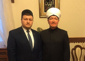 Муфтий Шейх Равиль Гайнутдин провел встречу со своим полномочным представителем в ПФО