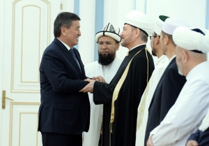 Муфтий шейх Равиль Гайнутдин встретился с Президентом Кыргызстана 