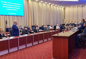 Муфтий Саратовской области Мукаддас Бибарсов  выступил на заседании Совета при Губернаторе