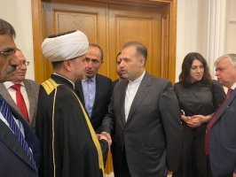 عباسوف يشارك في حفل استقبال السفارة الإيرانية بموسكو