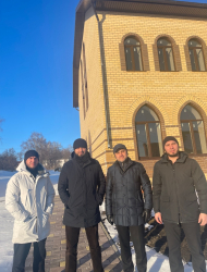 Заместитель Председателя ДУМ РФ Рушан Аббясов посетил строящиеся мусульманские центры Мордовии