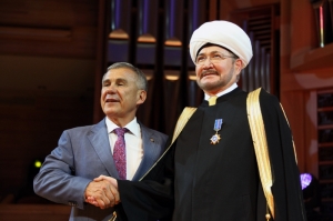 Муфтий Шейх Равиль Гайнутдин выразил благодарность Президенту Татарстана Р.Н. Минниханову