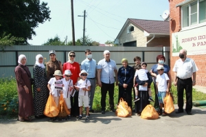 В Балашовском мухтасибате ДУМСО прошла благотворительная акция «Корзина Курбан-Байрама»